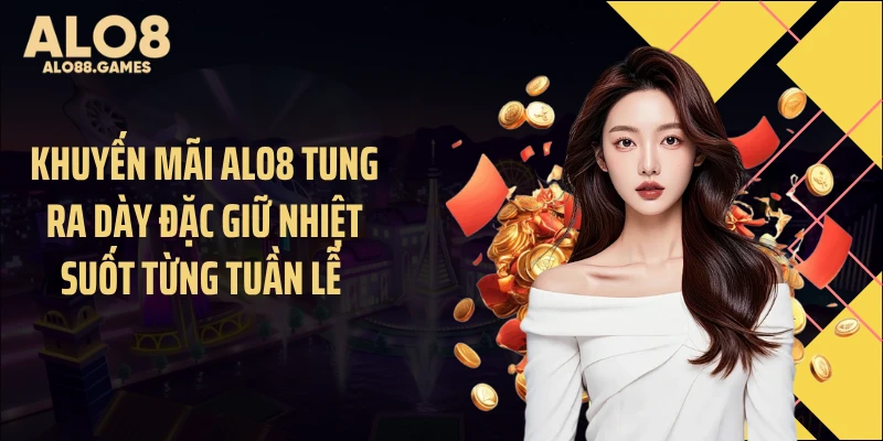 Khuyến mãi ALO8 tung ra dày đặc giữ nhiệt suốt từng tuần lễ