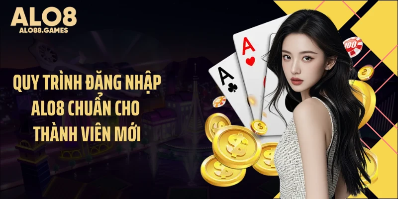 Quy trình đăng nhập ALO8 chuẩn cho thành viên mới